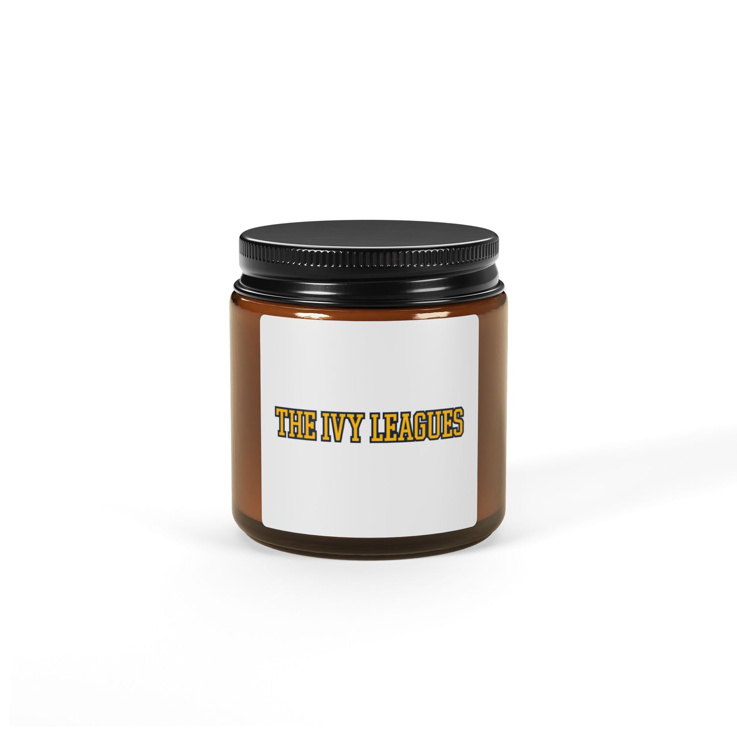 Scented Soy Candle (Multi-Size, Amber Jar)